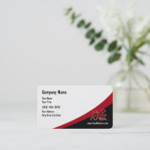 Haustierpflege-Dienstleistungen Visitenkarte (Stehend Vorderseite)