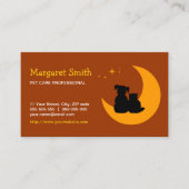 Haustierpflege Pets Modell-Tierarzt-Visitenkarte Visitenkarte (Vorderseite)