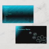 Haustierpflege-Visitenkarte Visitenkarte (Vorne/Hinten)