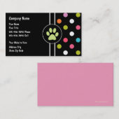 Haustierpflege-Visitenkarten Visitenkarte (Vorne/Hinten)