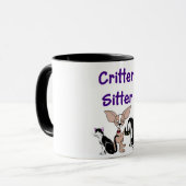 Haustiersitter-Tasse Tasse (Vorderseite Links)