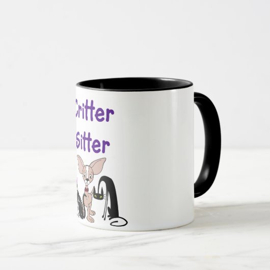 Haustiersitter-Tasse Tasse (VorderseiteRechts)