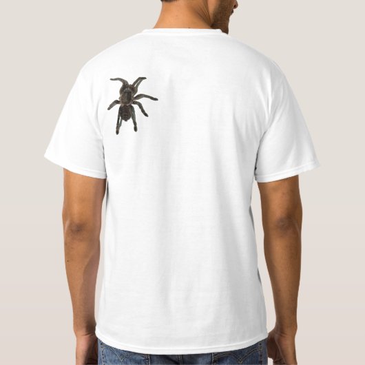 HaustierTarantula T-Shirt (Rückseite)