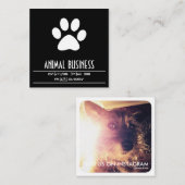 Haustiertatze instagram terminkarte (Vorne/Hinten)