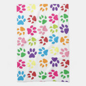 Haustiertatzen-Druckmuster Küchentuch (Vertikal)