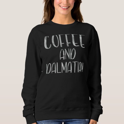 Haustierzucht und Dalmatiner Sweatshirt (Vorderseite)