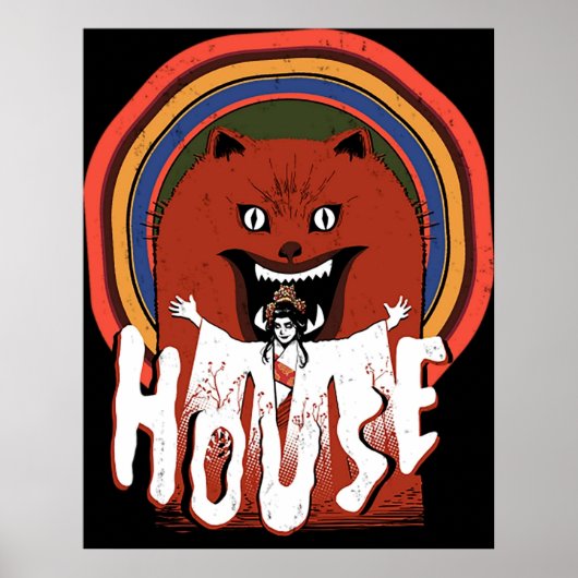 Hausu House 1977 Poster (Vorne)