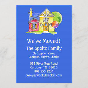 Hausumzug Ankündigung