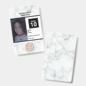 Hausunterricht Unschulbildung Private Marmorauswei Ausweis (Vorder- & Rückseite)