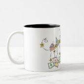 Hauswärmespeicher Zweifarbige Tasse (Links)