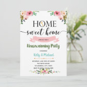 Hauswärmung Einladung (Stehend Vorderseite)