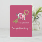 Hauswärmung Herzlichen Glückwunsch Neuer Hausbesit Karte (Stehend Vorderseite)