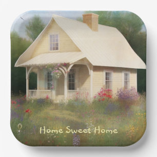 Hauswärmung im Weißen Haus Pappteller