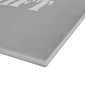 Hauswärmung, Neuvermählte, Jubiläumsgeschenk, Zuha Schneidebrett (Ecke)