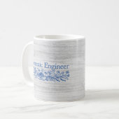 Hauswirtschaftsingenieurin Mutter Kaffeetasse (Vorderseite Links)