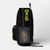 Haut Bedruckter Rucksack (Rechts)