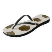 HAUT braun Badesandalen (Schrägansicht)