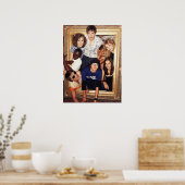 Haut der ersten Generation Poster (Küche)