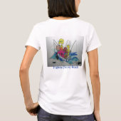 HAUT E.CHIK Fischen-Küken-Felsen T-Shirt (Rückseite)