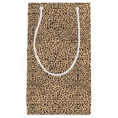 Haut-Geparddekor Kleine Geschenktüte (Vorderseite)