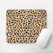 Haut-Geparddekor Mousepad (Mit Mouse)