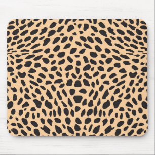 Haut-Geparddekor Mousepad