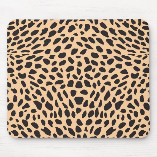 Haut-Geparddekor Mousepad (Vorne)