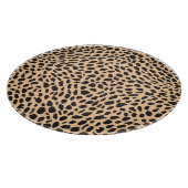 Haut-Geparddekor Schneidebrett (Ecke)