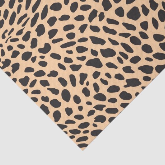 Haut-Geparddekor Seidenpapier (Ausschnitt)