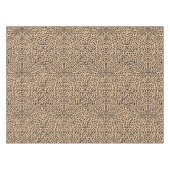 Haut-Geparddekor Tischdecke (Vorderseite (Horizontal))
