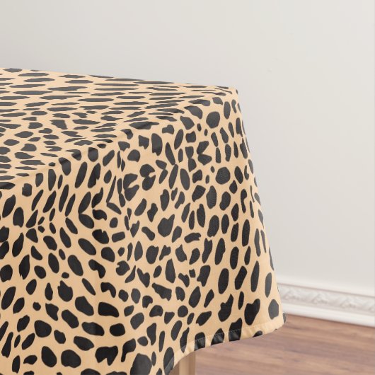 Haut-Geparddekor Tischdecke (Beispiel)
