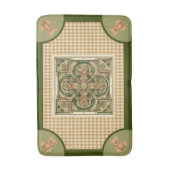 Haut Houndstooth, Badematte (Vorderseite Vertikal)