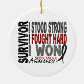 Haut-Krebs des Überlebend-4 Keramikornament (Hinten)