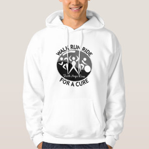 Haut-Krebs-Weg-Lauffahrt für eine Heilung Hoodie