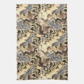 Haut, Leopard, Schlange Geschirrtuch (Vertikal)