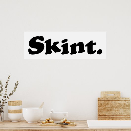 Haut. Poster (Küche)