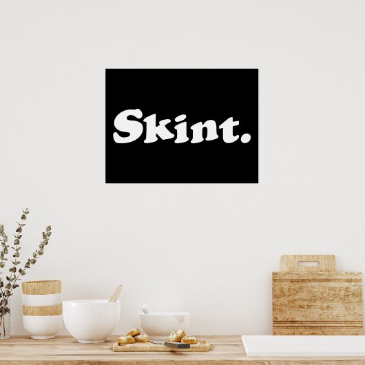 Haut. Poster (Küche)