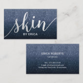 Haut-Sorgfalt-eleganter Visitenkarte (Vorne/Hinten)