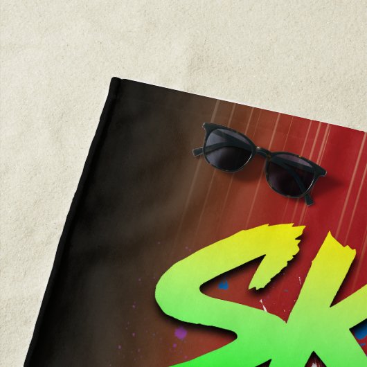 Haut Strandtuch (Beispiel)