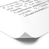 Hautabschnitt Anatomie drucken 2. Poster (Ecke)