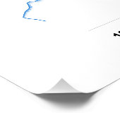 Hautacam Höhenprofil Poster (Ecke)