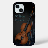Haute Bohème Violinist Black Case-Mate iPhone Hülle (Rückseite)