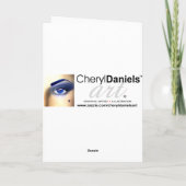 Haute Couture Card Karte (Rückseite)