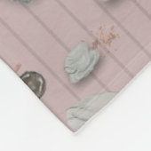 Haute Couture Chicken Print Fleecedecke (Ecke)