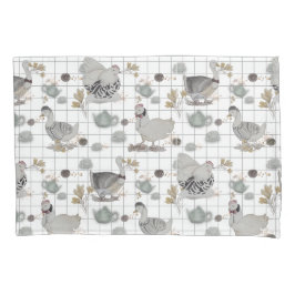 Haute Couture Chicken Print Kissenbezug