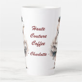 Haute Couture Coffee Latte Tasse (Vorderseite)