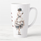 Haute Couture Coffee Latte Tasse (Rechts)