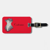 Haute Couture Corset Thunder_Cove Gepäckanhänger (Vorderseite horizontal)