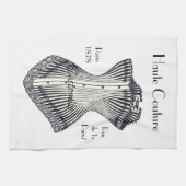 Haute Couture Corset Thunder_Cove Geschirrtuch (Horizontal)