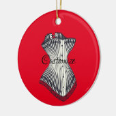 Haute Couture Corset Thunder_Cove Keramik Ornament (Links)